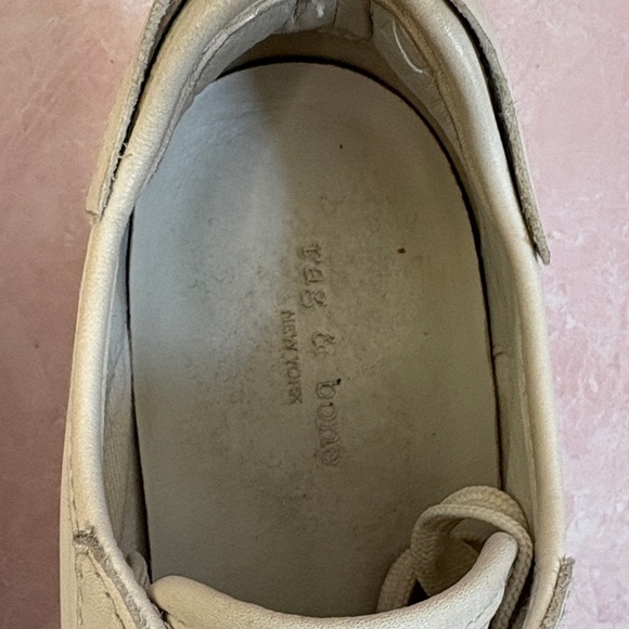 Rag & Bone Cream Sneakers - Picture 3 of 9